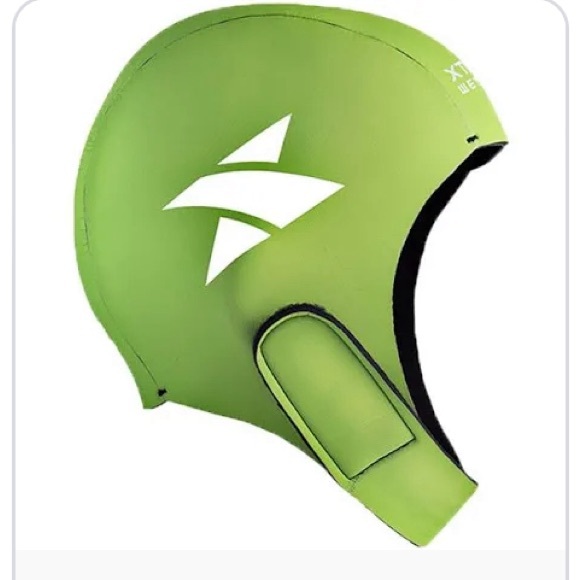 Xterra Green Neoprene Swim Cap small/medium - Picture 1 of 2